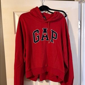 GAP Red Hoodie Sweatshirt